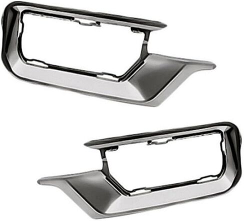 لـ GMC Acadia 2013 2014 2015 2016 Fog Light Cover Cover Side | الجبهة | الساتان كروم | مصنوع من البلاستيك | استبدال GM1038158 | 22814530 in Kuwait