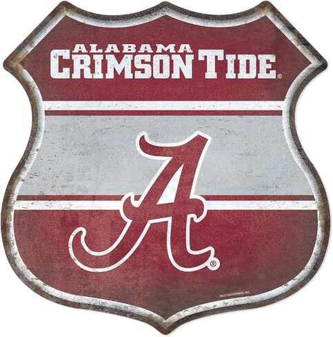Rico Industries NCAA South Carolina Gamecocks Rustic 11.5 "Decor Decor Metal Sign in Kuwait