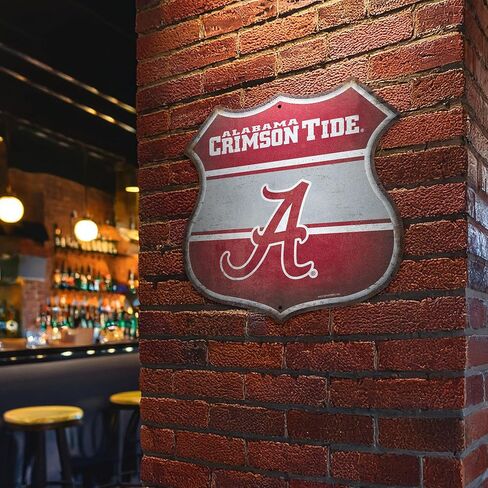 Rico Industries NCAA South Carolina Gamecocks Rustic 11.5 "Decor Decor Metal Sign in Kuwait