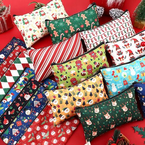 Meanplan 24 Pcs Marble Cosmetic Bags Marble Makeup Bags Toiletry Pouch with Zipper Travel Cosmetic Organizer for Women and Girls 24 Styles in Saudi Arabia