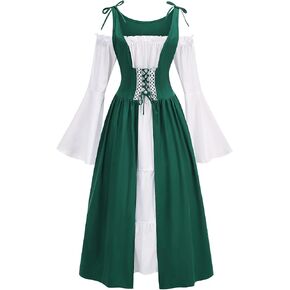 Renaissance Medieval Fairy Costume Women Princess Dress Adult Halloween in Saudi Arabia