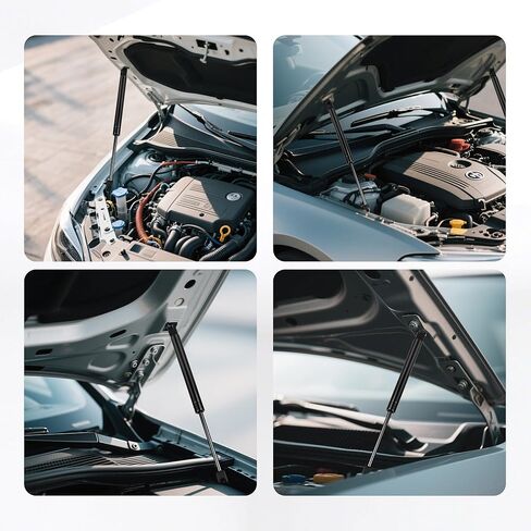 دعامات رفع الغطاء الأمامي لسيارة Toyota Camry 2007 2008 2009 2010 2011، دعامات صدمات الغاز 07 08 09 10 11 6333 PM1102 5345006042 دعم الرفع الأمامي لنوابض الغاز ذات الغطاء الأمامي حزمة احترافية من 2 in Kuwait