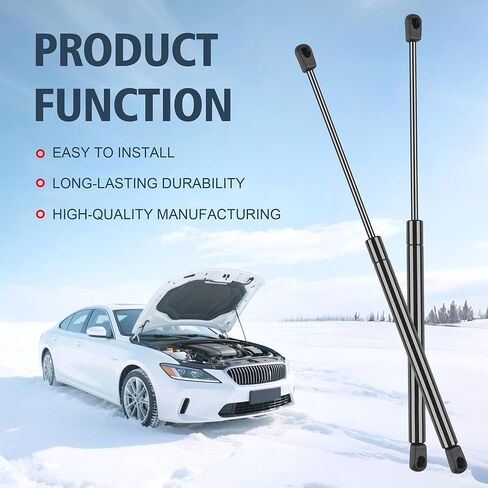 دعامات رفع الغطاء الأمامي لسيارة Toyota Camry 2007 2008 2009 2010 2011، دعامات صدمات الغاز 07 08 09 10 11 6333 PM1102 5345006042 دعم الرفع الأمامي لنوابض الغاز ذات الغطاء الأمامي حزمة احترافية من 2 in Kuwait