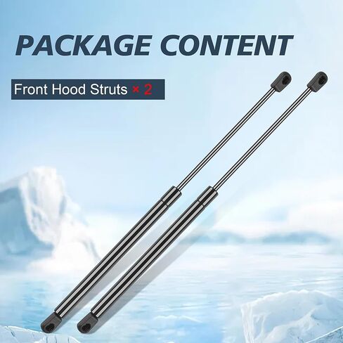 دعامات رفع الغطاء الأمامي لسيارة Toyota Camry 2007 2008 2009 2010 2011، دعامات صدمات الغاز 07 08 09 10 11 6333 PM1102 5345006042 دعم الرفع الأمامي لنوابض الغاز ذات الغطاء الأمامي حزمة احترافية من 2 in Kuwait
