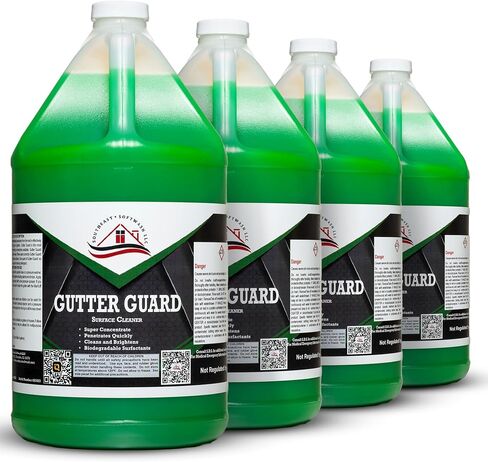 جنوب شرق Softwash Gutter Gutert Chemical | إزالة الشريط الأسود من المزاريب - منظف الحضيض (1) in Saudi Arabia