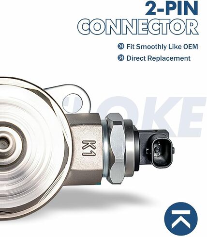 KELOKE High Pressure Fuel Pump Compatible with Hyundai Sonata 2011-2014, Santa Fe Sport 14-16, Tucson 14-15 & Kia Optima 11-15, Sorento 14-15, Sportage 11-16 L4 2.0/2.4L, Replace# 35320-2G740 in Kuwait