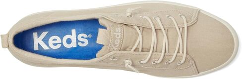 قماشية Keds للسيدات القماشية على حذاء رياضة ، غسول Mauve Twill ، 9 in Kuwait