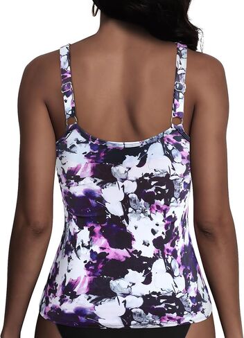 Hilor Tankini Tops for Women Tummy Control Bathing Suits Underwire Tankini Swimsuit Swim Top No Bottom in Saudi Arabia
