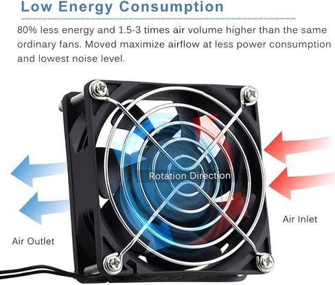 GDSTIME AXIAL 9225 ، مروحة الكعك الجديدة ، 110V 115V 120V 220V 240V AC 90MM 92 مم ، لمشاريع عادم التهدئة DIY التبريد in Kuwait