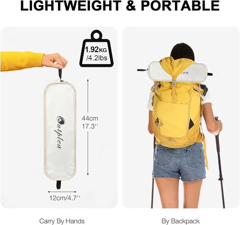 High Back Camping Chair, Portable Outdoor Backpacking Chair, Pink in Kuwait