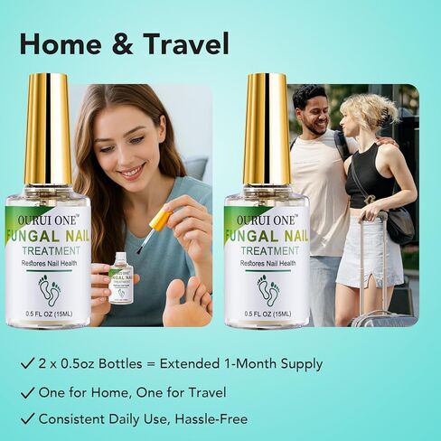 علاج الأظافر الفطري قوة إضافية ، وعلاجات أظافر الصبغة للأظافر السميكة والأصفر والمتحلل ، و 30 مل ل 4 أسابيع من الفطريات الأظافر ، وأظافر الأظافر ، والرياضيين ، ونمو الأظافر و "القويتر" in Kuwait