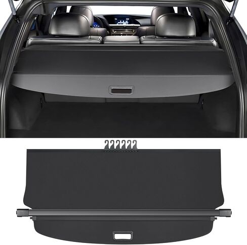 Canvas Cargo Cover for Volvo XC90 2016-2023 2024 2025,Retractable Trunk Shielding Shade for Volvo XC90 Accessories,Cargo Luggage Cover in Saudi Arabia
