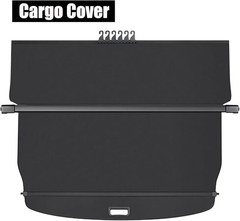 Canvas Cargo Cover for Volvo XC90 2016-2023 2024 2025,Retractable Trunk Shielding Shade for Volvo XC90 Accessories,Cargo Luggage Cover in Saudi Arabia