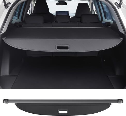 Canvas Cargo Cover for Volvo XC90 2016-2023 2024 2025,Retractable Trunk Shielding Shade for Volvo XC90 Accessories,Cargo Luggage Cover in Saudi Arabia