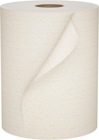 Scott Professional Universal 100% Recycled Fiber Hard Roll Paper Towels, Bulk (56758), Hardwound 1.5' Core, Absorbency Pockets, Compressed, Brown (6 Rolls at 800' Each, 4,800'/Case) in Saudi Arabia