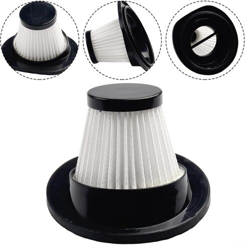 2pack cordless landheld facuum filter ، متوافق مع VL188 ، VL189 استبدال مرشح المكنسة الكهربائية ، أجزاء مكنسة كهربائية قابلة للغسل in Kuwait