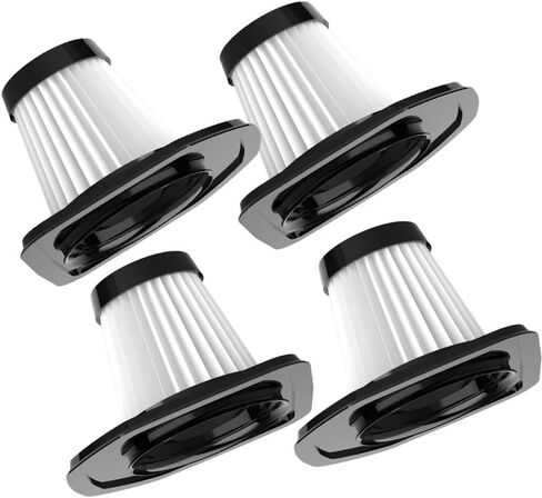2pack cordless landheld facuum filter ، متوافق مع VL188 ، VL189 استبدال مرشح المكنسة الكهربائية ، أجزاء مكنسة كهربائية قابلة للغسل in Kuwait