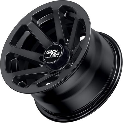 ROCKTRIX RT102 4PC 14in ATV Wheels 4x110 RIMS ، 14x7 ، 5+2 إزاحة ، لـ ATV UTV مع مصلحة الضرائب (تعليق خلفي مستقل) ، متوافق مع هوندا كاواساكي ياماها سوزوكي 4/110 (مجموعة من 4) in Kuwait