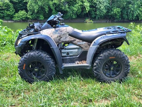 ROCKTRIX RT102 4PC 14in ATV Wheels 4x110 RIMS ، 14x7 ، 5+2 إزاحة ، لـ ATV UTV مع مصلحة الضرائب (تعليق خلفي مستقل) ، متوافق مع هوندا كاواساكي ياماها سوزوكي 4/110 (مجموعة من 4) in Kuwait