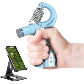 مدرب قوة قبضة DEPGI الذكية مع التطبيق ، قبضة اليد الرقمية مع مقاومة 10-130 رطل لبناء العضلات واستعادة الإصابات （2 عبوة) in Kuwait