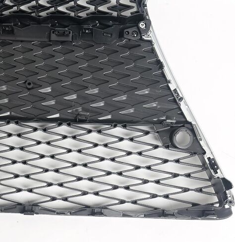 Grille Compatible with Lexus IS200t IS250 IS350 F Sport 2014 2015 2016 Front Grill w/Black Trim in Kuwait