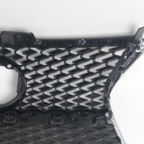 Grille Compatible with Lexus IS200t IS250 IS350 F Sport 2014 2015 2016 Front Grill w/Black Trim in Kuwait