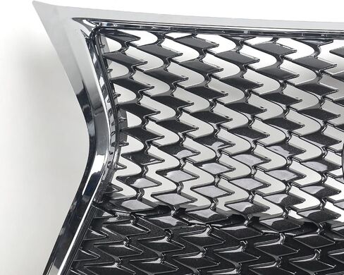 Grille Compatible with Lexus IS200t IS250 IS350 F Sport 2014 2015 2016 Front Grill w/Black Trim in Kuwait