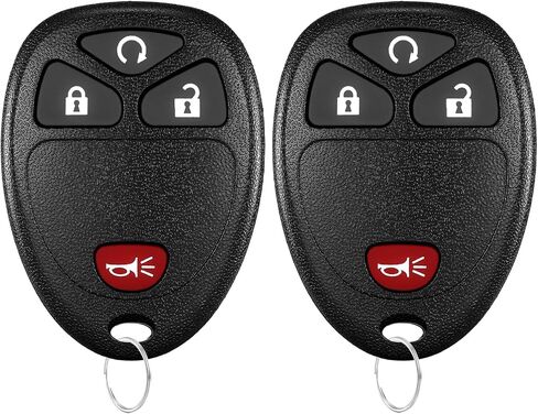 Key Fob Replacement Fits for Chevy Silverado Avalanche Equinox Express Traverse GMC Yukon Sierra Acadia 2007 2008 2009 2010 2011 2012 2013 Cadillac Escalade Car Keyless Entry Remote OUC60270 OUC60221 in Kuwait