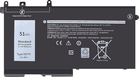 J0PGR Laptop Battery Replacement for Dell Latitude 12 5285 E5285 5290 2-in-1 Series T17G T17G001 T17G002 Tablet Notebook 1WND8 0J0PGR JOPGR 0RDYCT RDYCT X16TW NOT (MB991LL MC375LL MD314 MC724LL) in Saudi Arabia
