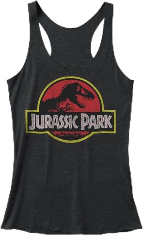 Fifth Sun Jurassic Park J Logo Women's Racerback Tank Top in Saudi Arabia