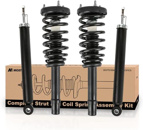 MOSTPLUS Rear Shocks Struts Coil Spring Assembly Compatible for 2000-2005 Hyundai Sonata 2001-2006 Kia Magentis Optima15071 15072 Shock Absorber in Saudi Arabia