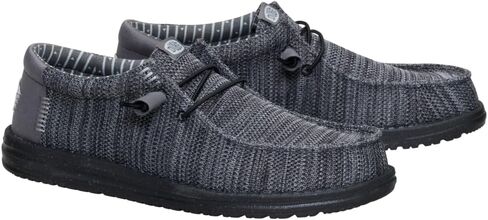 Hey Dude Wally Stretch Sox Tan Size 14, Mens Shoes, Men's Slip-on Loafers, Comfortable & Light-Weight in Kuwait