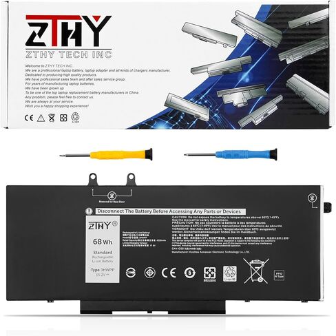 ZTHY 56WH 33YDH استبدال البطارية لـ Dell Inspiron 15 7577 17 7773 7778 7779 7786 2IN1 G3 15 3579 G3 17 3779 G5 15 5587 G7 15 7588 LATIDENT 3380 3490 3590 3580 VOSTRO 15 7580 7570 P30e in Kuwait