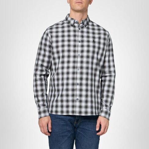 AllSaints Men's Elektra Long Sleeve Shirt in Saudi Arabia