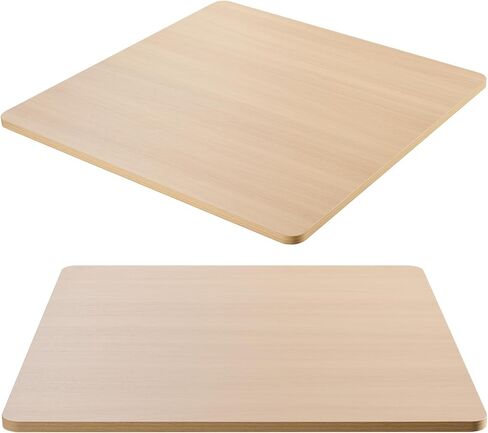 Kaboon Universal Table Top 24 x 24 inches Squre Pack of 2, Reversible Melamine Countertop Only, Home or Commercial Indoor Use,1 inch Thick, White Rock in Kuwait