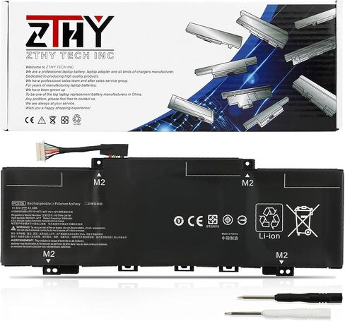 ZTHY PC03XL Battery Replacement for HP Envy x360 14 inch 2-in-1 Laptop PC 14-es0000 14-es0013dx 14-es0033dx Pavilion X360 14-CD0000 14-DY0000 14M-DY0000 14-DH0000 14-EK0000 15-ER0000 Aero 13-be0000 in Kuwait