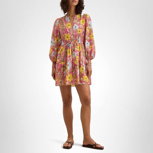 Velvet by Graham & Spencer Women's Sharlene Garden Print Dress in Saudi Arabia