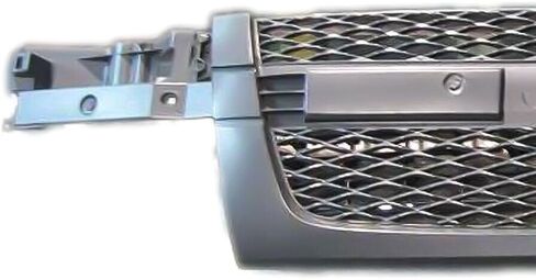 Front Grille Grill Painted Silver Insert w/Chrome Center Bar Fit for 1995-2005 Astro GM1200371 in Saudi Arabia