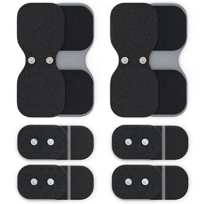 AUVON Official Wireless TENS Unit Electrode Pads Only Compatible with AUVON Wireless TENS Device TX6224, 12-Pack Reusable TENS Unit Replacement Pads in 2 Sizes, Premium Stickiness & Skin Friendly in Kuwait