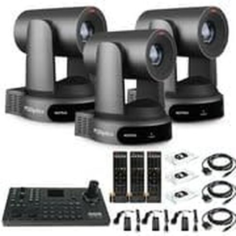 Ptzoptics تحرك 4K SDI/HDMI/USB/IP PTZ مع تكبير بصري 20x (أبيض) (PT20X-4K-WH-G3) in Kuwait