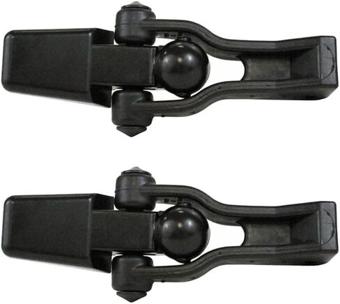 Mytee Products 2 Pack Hood Latch Assembly Compatible with Kenworth T600 T800 W900 T600A Trucks - Heavy Duty Replacement Hood Latch Replaces K147-107 315-5402 HLK1000 K147-106 K147107 K147C106 in Kuwait