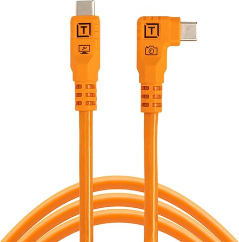أدوات Tether Tetherpro Optima 10g USB نقل البيانات الحصري ، 10 '(3M) مباشرة إلى كابل الزاوية اليمنى - البرتقالي in Kuwait