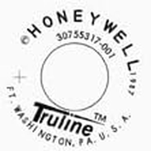 30755317 Truline Circular Chart Paper, Heat Sensitive Thermal Charts, To Fit Model: Honeywell Truline DR4500 in Kuwait