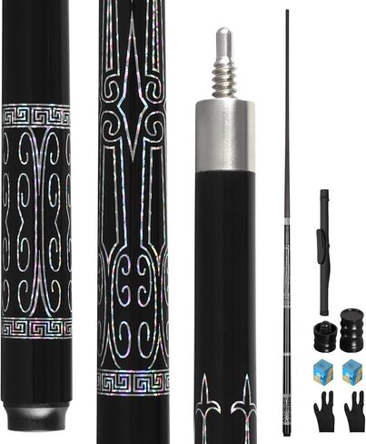 عصا تجمع ألياف الكربون 20-21 أوقية ، طرف قوس قزح 13 مم ، 3/8 * 8 ، تشمل علبة جديلة ، حماة المفاصل ، رسائل وقفازات جديلة in Kuwait