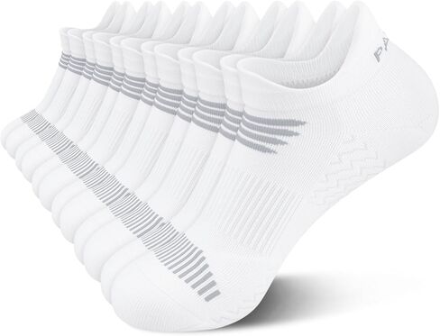 Paplus Women's Running Socks 6 أزواج - جوارب كاحل رياضية مع دعم القوس ، وسادة مضادة للبلاط الراحة in Kuwait