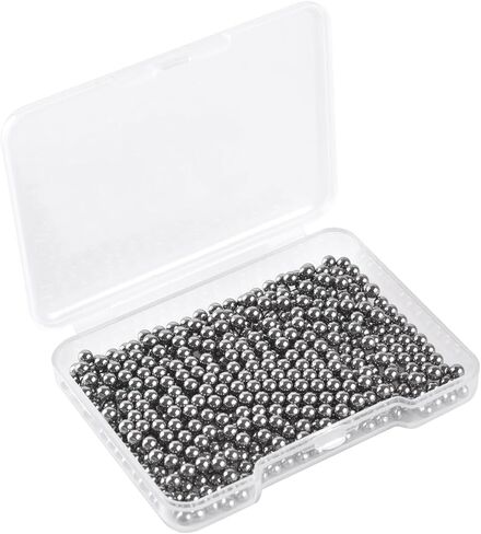 220Pcs 304 Stainless Steel Ball Bearings (5.5mm) Low Magnetic, Corrosion Resistant - for Paint Mixing, Food Machinery, Medical Equipment, Automotive Parts in Kuwait