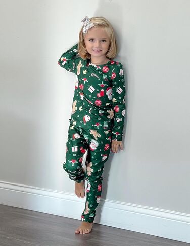 Arshiner Thermal Underwear for Kids Long Johns Girls Base Layer Top and Bottom Set in Saudi Arabia