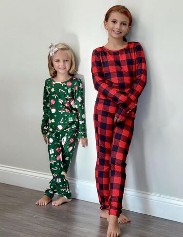 Arshiner Thermal Underwear for Kids Long Johns Girls Base Layer Top and Bottom Set in Saudi Arabia