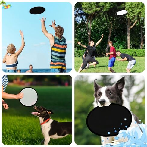 28pcs مراوح قرص طيران قابلة للطي مع الأكياس ، 9.8 '' DIY المحمولة المحمولة السوداء egde الأقراص القابلة للطي قابلة للطي للأنشطة في الهواء الطلق الحفلات الحفلات هدايا ، 14 لون in Kuwait