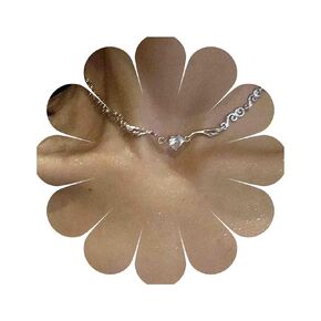 Boho Love Heart Angel Wing Necklace Rhinestone Heart Pendant Necklace Silver Wings Choker Necklace Crystal Cz Heart Necklace Chain Jewelry for Women and Girls